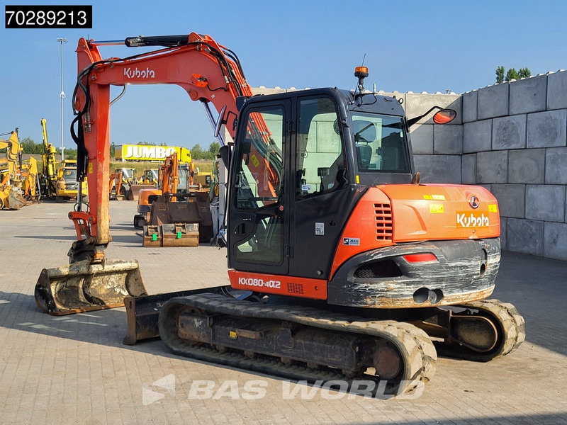 Kubota KX080-4a2 A/C - Мини багер: снимка 3 Kubota KX080-4a2 A/C - Мини багер: снимка 3