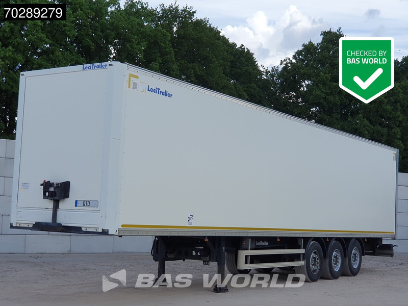 Lecitrailer 3E20 3 axles Liftachse Rolltor - Затворена каросерия полуремарке: снимка 1 Lecitrailer 3E20 3 axles Liftachse Rolltor - Затворена каросерия полуремарке: снимка 1