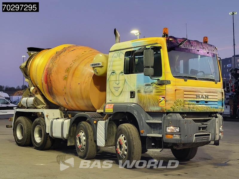 MAN 35.363 8X4 9m3 Liebherr mixer Big-Axle Steelsuspension Automatic Euro 3 - Бетоновоз: снимка 3 MAN 35.363 8X4 9m3 Liebherr mixer Big-Axle Steelsuspension Automatic Euro 3 - Бетоновоз: снимка 3