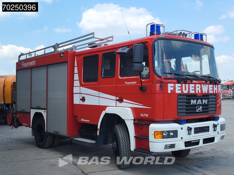 MAN TGA 14.284 4X4 4x4 Manual Schlingmann LF16/12 pump Feuerwehr Steelsuspension Euro 2 - Пожарна кола: снимка 5 MAN TGA 14.284 4X4 4x4 Manual Schlingmann LF16/12 pump Feuerwehr Steelsuspension Euro 2 - Пожарна кола: снимка 5