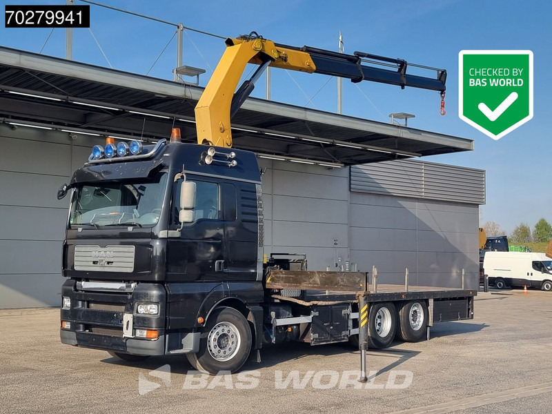 MAN TGA 26.430 6X2 Palfinger PK32080 Kran Crane Manual Liftachse Euro 4 - Бордови камион, Камион с кран: снимка 1 MAN TGA 26.430 6X2 Palfinger PK32080 Kran Crane Manual Liftachse Euro 4 - Бордови камион, Камион с кран: снимка 1