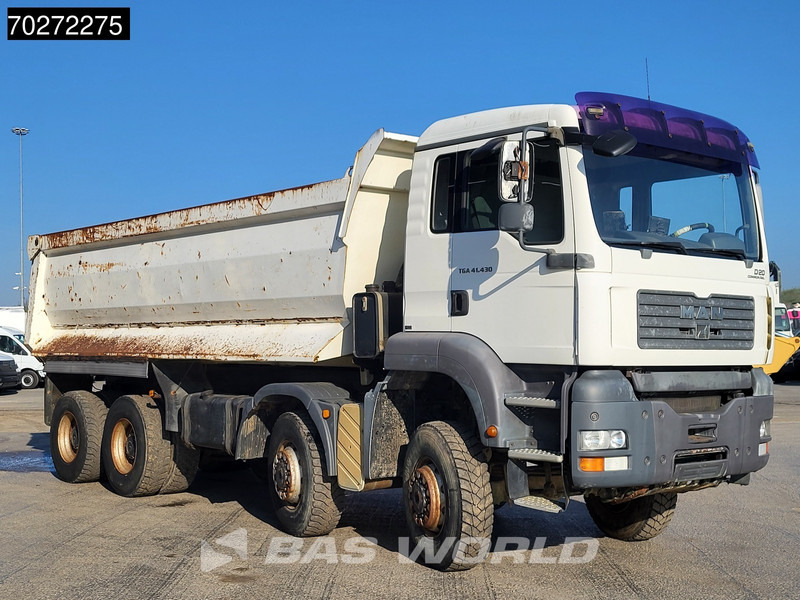 MAN TGA 41.430 8X6 23m3 Manual Big-Axle Steel suspension Euro 3 - Самосвал камион: снимка 3 MAN TGA 41.430 8X6 23m3 Manual Big-Axle Steel suspension Euro 3 - Самосвал камион: снимка 3