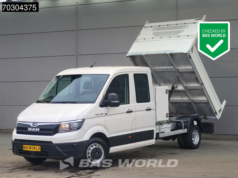 MAN TGE 5.120 Open Laadbak met Kist Dubbel Cabine 3,5t Trekhaak Navi Camera Airco Cruise Euro6 Pritsche Pickup Open Box A/C Towbar Cruise cont - Бордови бус: снимка 1 MAN TGE 5.120 Open Laadbak met Kist Dubbel Cabine 3,5t Trekhaak Navi Camera Airco Cruise Euro6 Pritsche Pickup Open Box A/C Towbar Cruise cont - Бордови бус: снимка 1