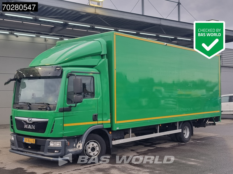MAN TGL 10.190 4X2 10tonner NL-Truck Ladebordwand Automatic Euro 6 - Камион фургон: снимка 1 MAN TGL 10.190 4X2 10tonner NL-Truck Ladebordwand Automatic Euro 6 - Камион фургон: снимка 1