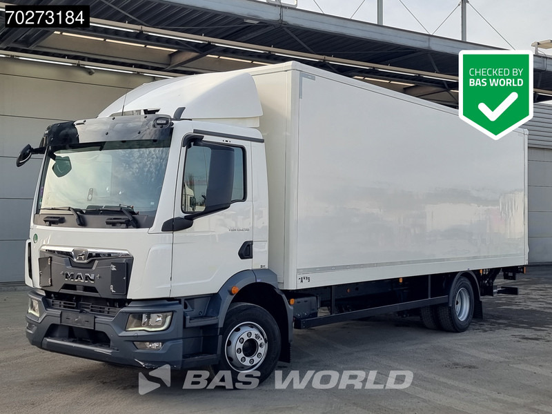 MAN TGM 15.290 4X2 15tonner Automatic Ladebordwand Euro 6 - Камион фургон: снимка 1 MAN TGM 15.290 4X2 15tonner Automatic Ladebordwand Euro 6 - Камион фургон: снимка 1