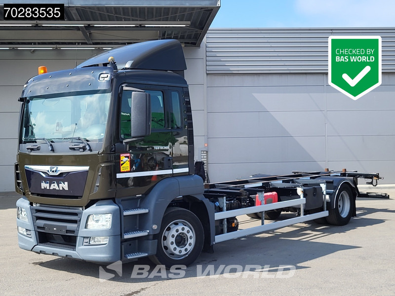 MAN TGS 18.360 834 4X2 19tonner BDF Automatic Navi Euro 6 - Контейнеровоз/ Сменна каросерия камион: снимка 1 MAN TGS 18.360 834 4X2 19tonner BDF Automatic Navi Euro 6 - Контейнеровоз/ Сменна каросерия камион: снимка 1