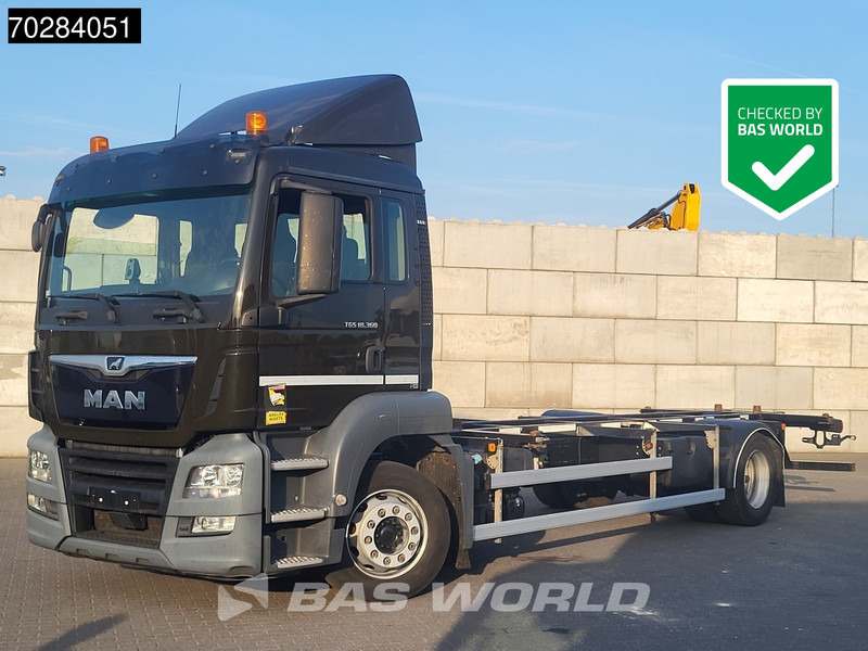 MAN TGS 18.360 834 4X2 19tonner BDF Automatic Navi Euro 6 - Контейнеровоз/ Сменна каросерия камион: снимка 1 MAN TGS 18.360 834 4X2 19tonner BDF Automatic Navi Euro 6 - Контейнеровоз/ Сменна каросерия камион: снимка 1