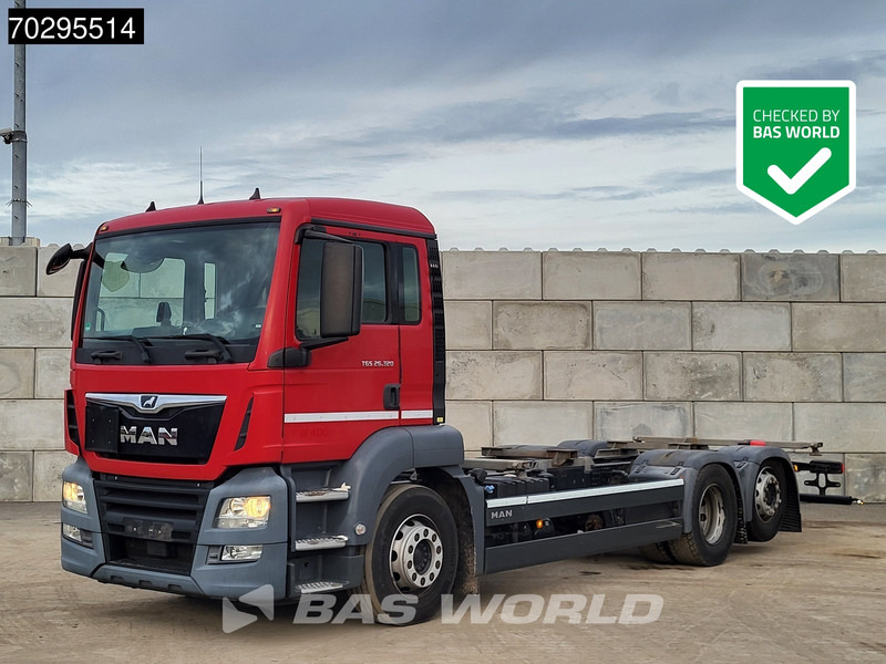 MAN TGS 26.320 TGS 6X2 ADR BDF Lift + Steering Axle Euro 6 - Контейнеровоз/ Сменна каросерия камион: снимка 1 MAN TGS 26.320 TGS 6X2 ADR BDF Lift + Steering Axle Euro 6 - Контейнеровоз/ Сменна каросерия камион: снимка 1