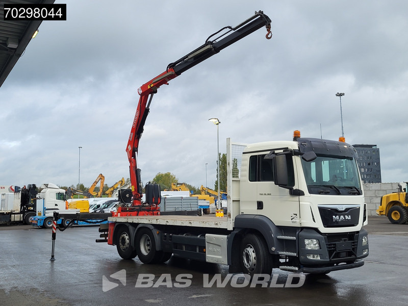 MAN TGS 26.360 6X2 Fassi F135A.0.22 Lift-Axle Euro 6 - Бордови камион, Камион с кран: снимка 3 MAN TGS 26.360 6X2 Fassi F135A.0.22 Lift-Axle Euro 6 - Бордови камион, Камион с кран: снимка 3