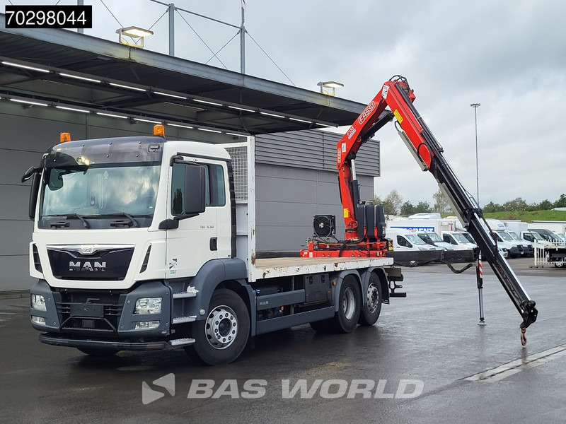 MAN TGS 26.360 6X2 Fassi F135A.0.22 Lift-Axle Euro 6 - Бордови камион, Камион с кран: снимка 5 MAN TGS 26.360 6X2 Fassi F135A.0.22 Lift-Axle Euro 6 - Бордови камион, Камион с кран: снимка 5