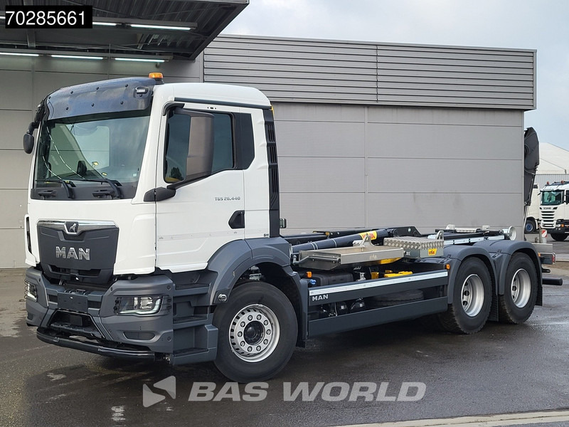 MAN TGS 26.440 6X4 NEW HYVA H20-60S Automatic Steelsuspension Euro 6 - Мултилифт с кука камион: снимка 3 MAN TGS 26.440 6X4 NEW HYVA H20-60S Automatic Steelsuspension Euro 6 - Мултилифт с кука камион: снимка 3