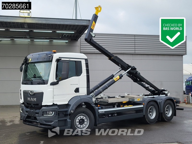 MAN TGS 26.440 6X4 NEW HYVA H20-60S Automatic Steelsuspension Euro 6 - Мултилифт с кука камион: снимка 1 MAN TGS 26.440 6X4 NEW HYVA H20-60S Automatic Steelsuspension Euro 6 - Мултилифт с кука камион: снимка 1
