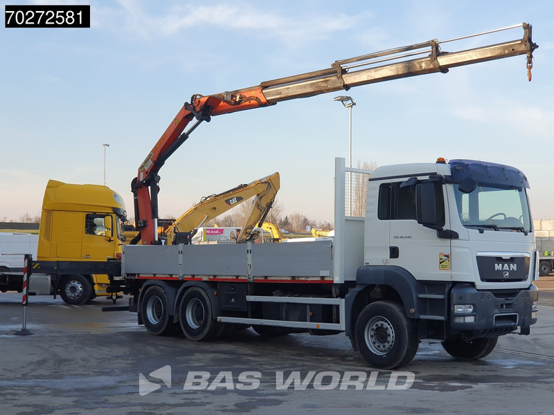 MAN TGS 26.440 6X4 Palfinger PK18002 EH Kran Crane Manual Remote Euro 5 - Бордови камион, Камион с кран: снимка 5 MAN TGS 26.440 6X4 Palfinger PK18002 EH Kran Crane Manual Remote Euro 5 - Бордови камион, Камион с кран: снимка 5