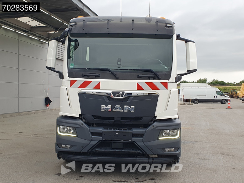 Бордови камион, Камион с кран MAN TGS 26.470 6X2 Palfinger PK22002-EH Kran Crane Liftachse Navi Euro 6: снимка 12