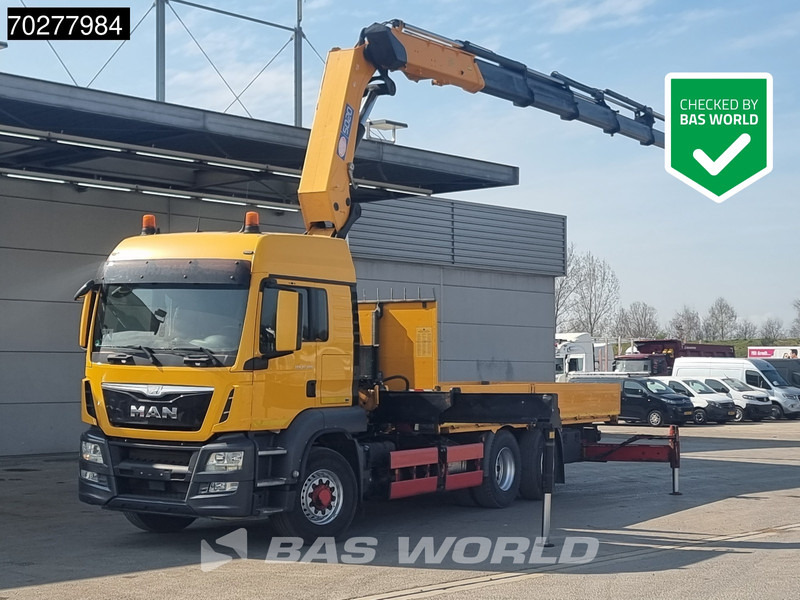 MAN TGS 26.480 6X4 HMF 5020 K6 Crane Kran 6x2H4 Hydrodrive Euro 6 - Бордови камион, Камион с кран: снимка 1 MAN TGS 26.480 6X4 HMF 5020 K6 Crane Kran 6x2H4 Hydrodrive Euro 6 - Бордови камион, Камион с кран: снимка 1