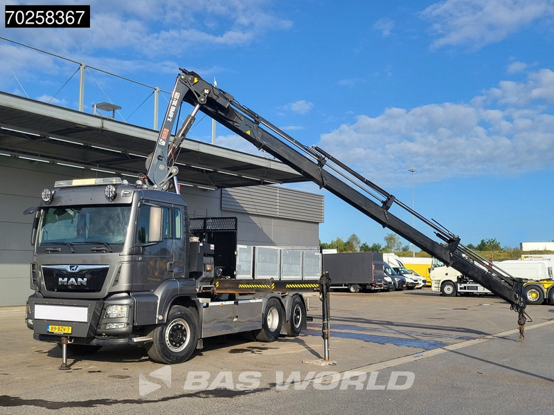 MAN TGS 26.500 6X2 Prepared NL-Truck NEW APK HIAB X-HIPRO 302 E-6 Crane Kran Fifth wheel - Самосвал камион, Камион с кран: снимка 5 MAN TGS 26.500 6X2 Prepared NL-Truck NEW APK HIAB X-HIPRO 302 E-6 Crane Kran Fifth wheel - Самосвал камион, Камион с кран: снимка 5