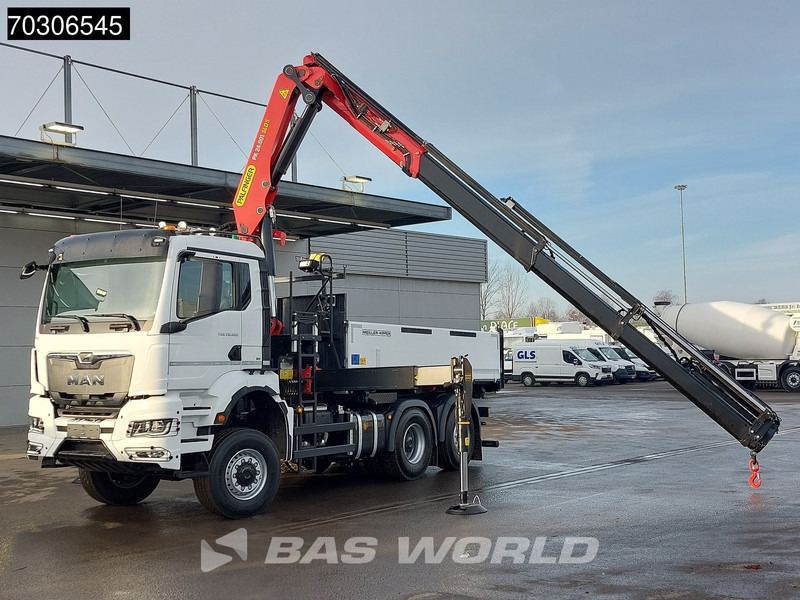 MAN TGS 28.520 6X4 NEW Palfinger PK24001 SLD 5 Kran 2-way tipper Retarder Lift+Steering Axle - Самосвал камион, Камион с кран: снимка 5 MAN TGS 28.520 6X4 NEW Palfinger PK24001 SLD 5 Kran 2-way tipper Retarder Lift+Steering Axle - Самосвал камион, Камион с кран: снимка 5