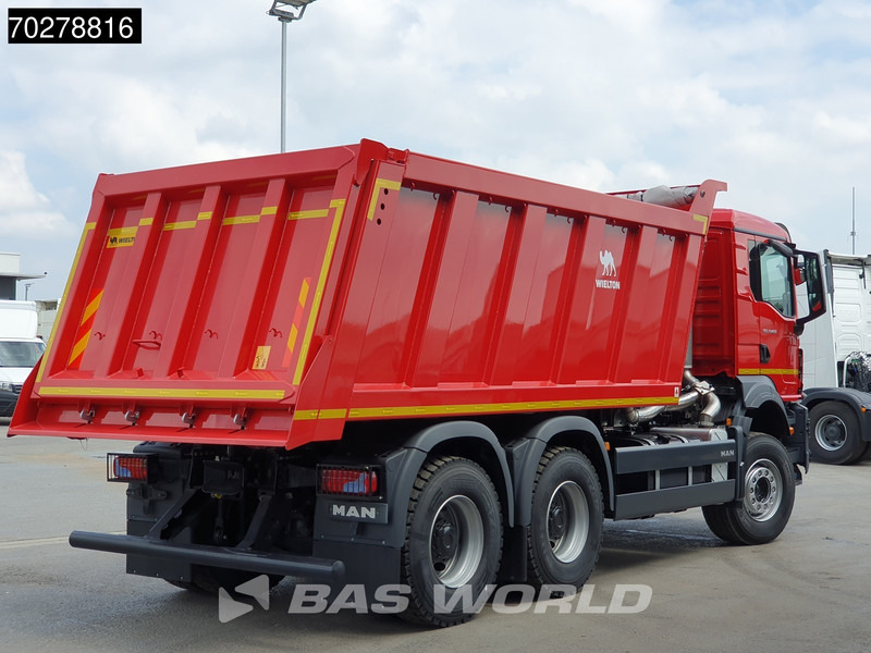 Нови Самосвал камион MAN TGS 33.400 6X4 NEW! 16m3 Wielton tipper Manual Body heating Big-Axle Euro 5: снимка 7