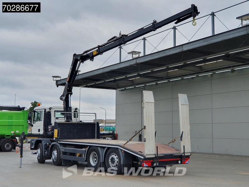 MAN TGS 35.360 8X2 HIAB X-Hiduo 158 BS-3 Crane Lift+lenkasche Machine transporter Euro 6 - Автовоз камион, Камион с кран: снимка 2 MAN TGS 35.360 8X2 HIAB X-Hiduo 158 BS-3 Crane Lift+lenkasche Machine transporter Euro 6 - Автовоз камион, Камион с кран: снимка 2