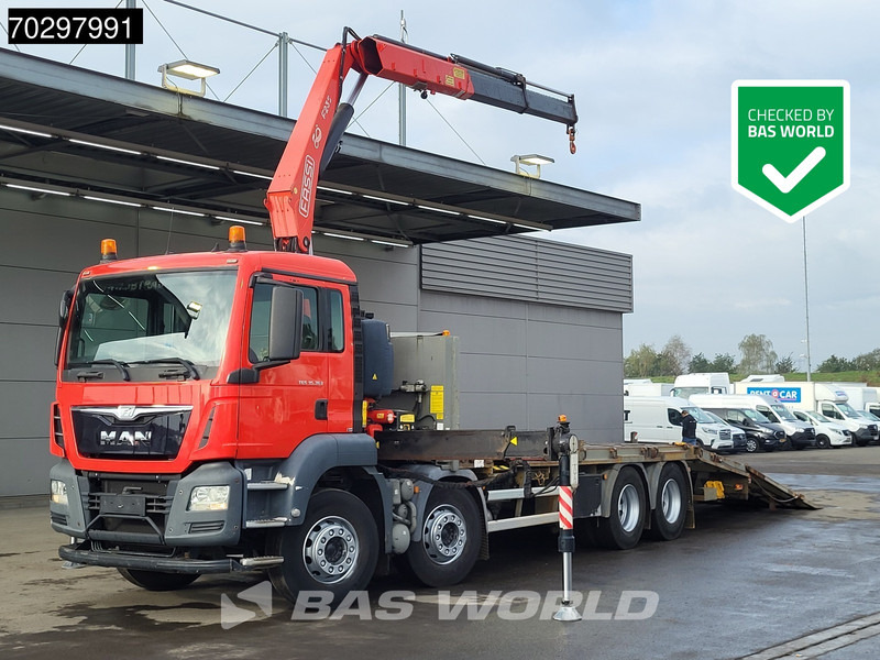 MAN TGS 35.360 TGS 8X2 Fassi F235A.0.22 Crane Kran Winch Hydraulic ramp Lift-Axle Navi Euro 6 - Бордови камион, Камион с кран: снимка 1 MAN TGS 35.360 TGS 8X2 Fassi F235A.0.22 Crane Kran Winch Hydraulic ramp Lift-Axle Navi Euro 6 - Бордови камион, Камион с кран: снимка 1
