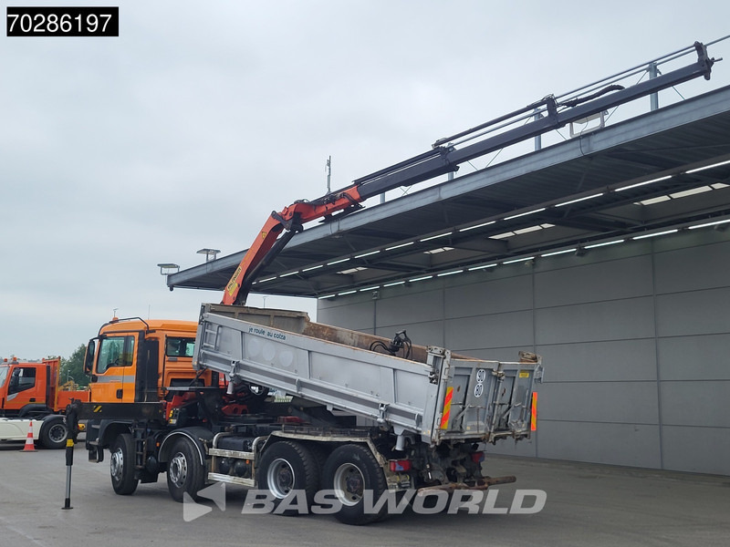MAN TGS 35.400 8X4 Palfinger PK16001 K Kran Crane Retarder Big-Axle 2-Way tipper Euro 6 - Самосвал камион, Камион с кран: снимка 5 MAN TGS 35.400 8X4 Palfinger PK16001 K Kran Crane Retarder Big-Axle 2-Way tipper Euro 6 - Самосвал камион, Камион с кран: снимка 5
