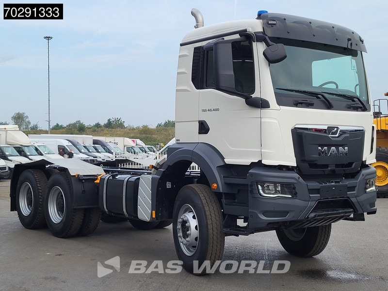 MAN TGS 40.400 6X4 NEW 6x4 chassis PTO Preparation Steelsuspension Big-Axle Automatic Euro 2 - Шаси кабина: снимка 3 MAN TGS 40.400 6X4 NEW 6x4 chassis PTO Preparation Steelsuspension Big-Axle Automatic Euro 2 - Шаси кабина: снимка 3