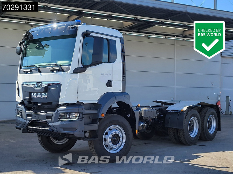 MAN TGS 40.400 6X4 New! Steelsuspension Big-Axle Automatic Euro 2 - Шаси кабина: снимка 1 MAN TGS 40.400 6X4 New! Steelsuspension Big-Axle Automatic Euro 2 - Шаси кабина: снимка 1