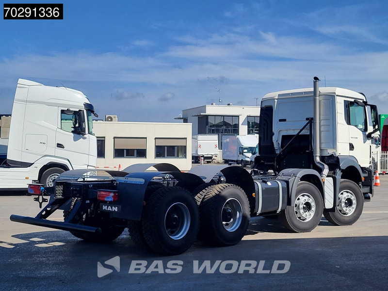 MAN TGS 41.400 8X4 New! Steelsuspension Big-Axle Manual Euro 2 - Шаси кабина: снимка 5 MAN TGS 41.400 8X4 New! Steelsuspension Big-Axle Manual Euro 2 - Шаси кабина: снимка 5