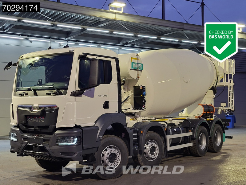 MAN TGS 41.440 8X4 NEW! 12m3 Imer Mixer Steelsuspension Big-Axle Automatic Euro 6 - Бетоновоз: снимка 1 MAN TGS 41.440 8X4 NEW! 12m3 Imer Mixer Steelsuspension Big-Axle Automatic Euro 6 - Бетоновоз: снимка 1