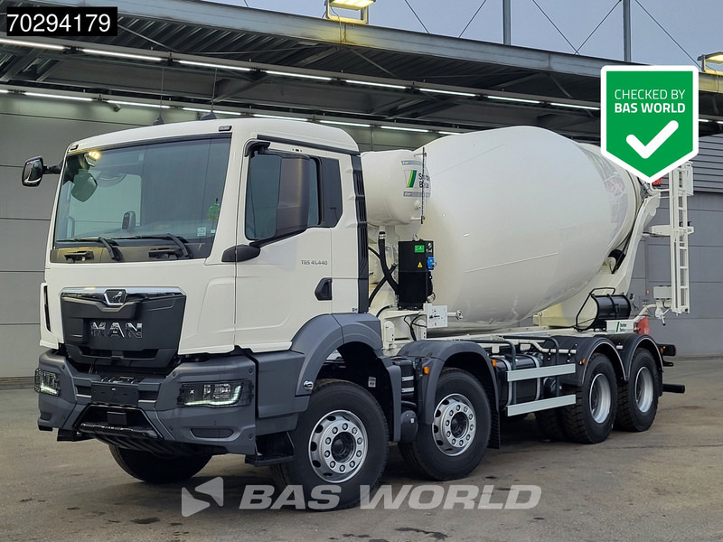 MAN TGS 41.440 8X4 NEW! 12m3 Stetter Mixer Big-Axle Steelsuspension Automatic Euro 6 - Бетоновоз: снимка 1 MAN TGS 41.440 8X4 NEW! 12m3 Stetter Mixer Big-Axle Steelsuspension Automatic Euro 6 - Бетоновоз: снимка 1