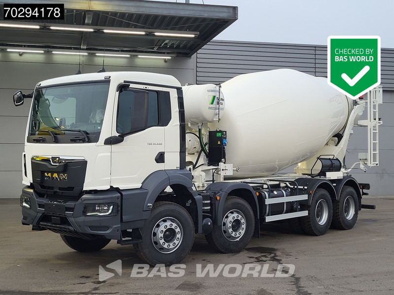 MAN TGS 41.440 8X4 NEW! 12m3 Stetter concrete mixer Big-Axle Steelsuspension Euro 6 - Бетоновоз: снимка 1 MAN TGS 41.440 8X4 NEW! 12m3 Stetter concrete mixer Big-Axle Steelsuspension Euro 6 - Бетоновоз: снимка 1