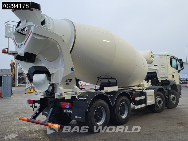 MAN TGS 41.440 8X4 NEW! 12m3 Stetter concrete mixer Big-Axle Steelsuspension Euro 6 - Бетоновоз: снимка 5 MAN TGS 41.440 8X4 NEW! 12m3 Stetter concrete mixer Big-Axle Steelsuspension Euro 6 - Бетоновоз: снимка 5