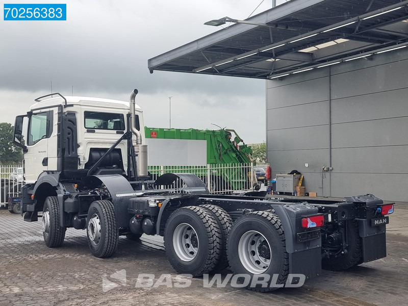 MAN TGS 41.440 8X4 NEW chassis Steelsuspension Automatic Euro 6 - Шаси кабина: снимка 2 MAN TGS 41.440 8X4 NEW chassis Steelsuspension Automatic Euro 6 - Шаси кабина: снимка 2