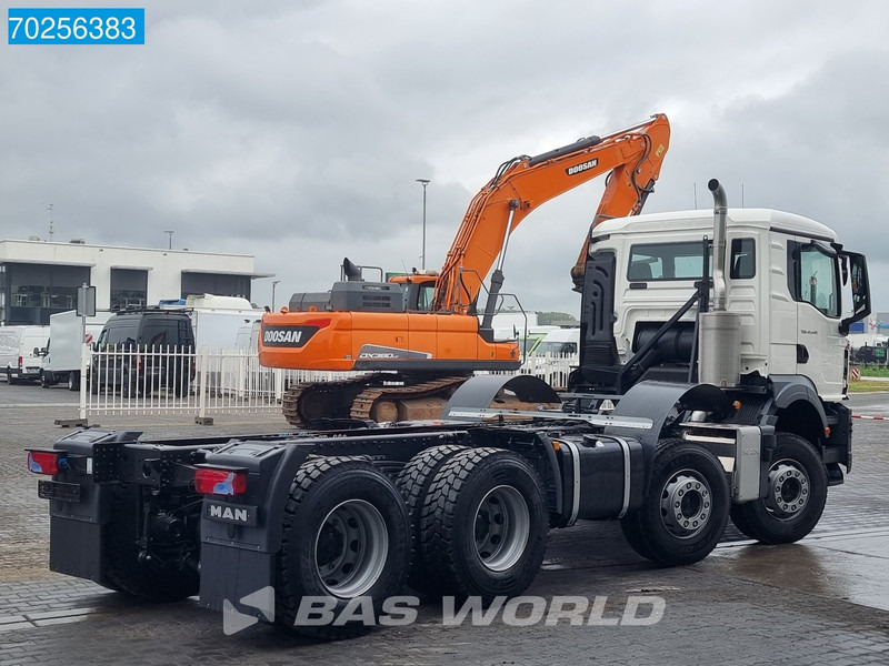 MAN TGS 41.440 8X4 NEW chassis Steelsuspension Automatic Euro 6 - Шаси кабина: снимка 5 MAN TGS 41.440 8X4 NEW chassis Steelsuspension Automatic Euro 6 - Шаси кабина: снимка 5