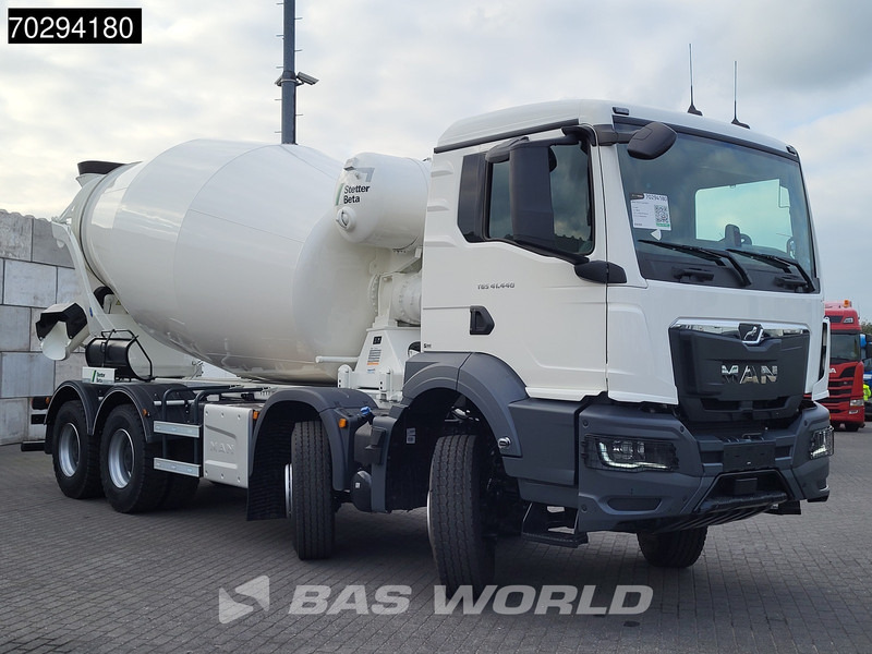 MAN TGS 41.440 8X4 New! 12m3 Schwing Mixer Big-Axle Steelsuspension Automatic Euro 6 - Бетоновоз: снимка 3 MAN TGS 41.440 8X4 New! 12m3 Schwing Mixer Big-Axle Steelsuspension Automatic Euro 6 - Бетоновоз: снимка 3