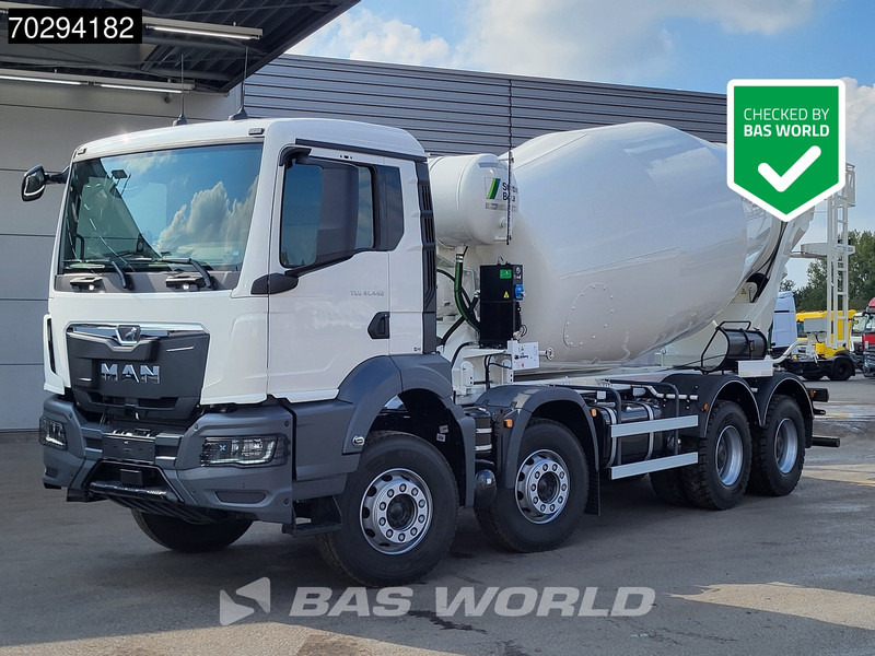 MAN TGS 41.440 8X4 New! Stetter 12 FHC BL Mixer Big-Axle Steelsuspension Automatic Euro 6 - Бетоновоз: снимка 1 MAN TGS 41.440 8X4 New! Stetter 12 FHC BL Mixer Big-Axle Steelsuspension Automatic Euro 6 - Бетоновоз: снимка 1