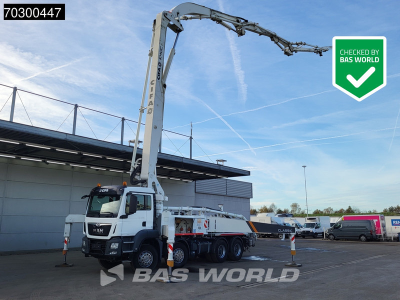 MAN TGS 41.460 8X4 CIFA K40C-PU1607 Pump 935hours! Big-Axle Steelsuspension Euro 6 - Бетон помпа: снимка 1 MAN TGS 41.460 8X4 CIFA K40C-PU1607 Pump 935hours! Big-Axle Steelsuspension Euro 6 - Бетон помпа: снимка 1