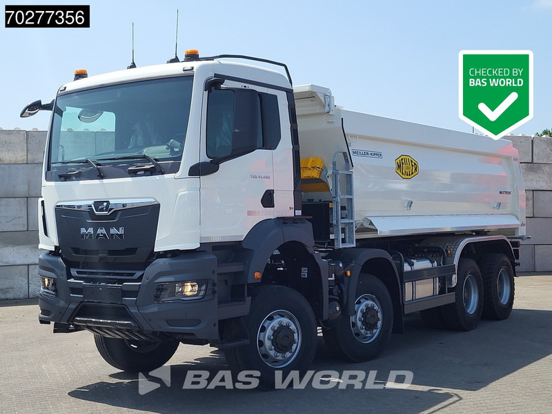 MAN TGS 41.480 8X6 NEW! 19m3 Meiller Tipper Big-Axle Steel suspension Automatic Euro 6 - Самосвал камион: снимка 1 MAN TGS 41.480 8X6 NEW! 19m3 Meiller Tipper Big-Axle Steel suspension Automatic Euro 6 - Самосвал камион: снимка 1