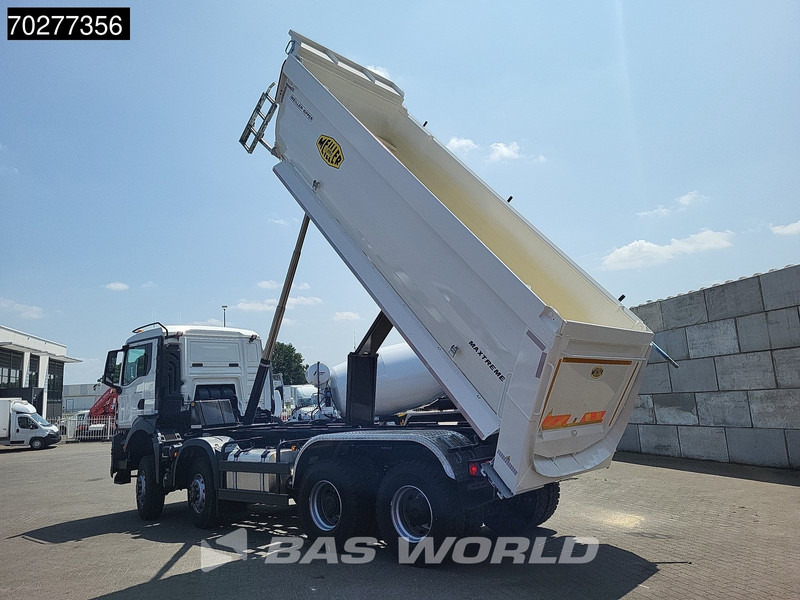 MAN TGS 41.480 8X6 NEW! 19m3 Meiller Tipper Big-Axle Steel suspension Automatic Euro 6 - Самосвал камион: снимка 3 MAN TGS 41.480 8X6 NEW! 19m3 Meiller Tipper Big-Axle Steel suspension Automatic Euro 6 - Самосвал камион: снимка 3