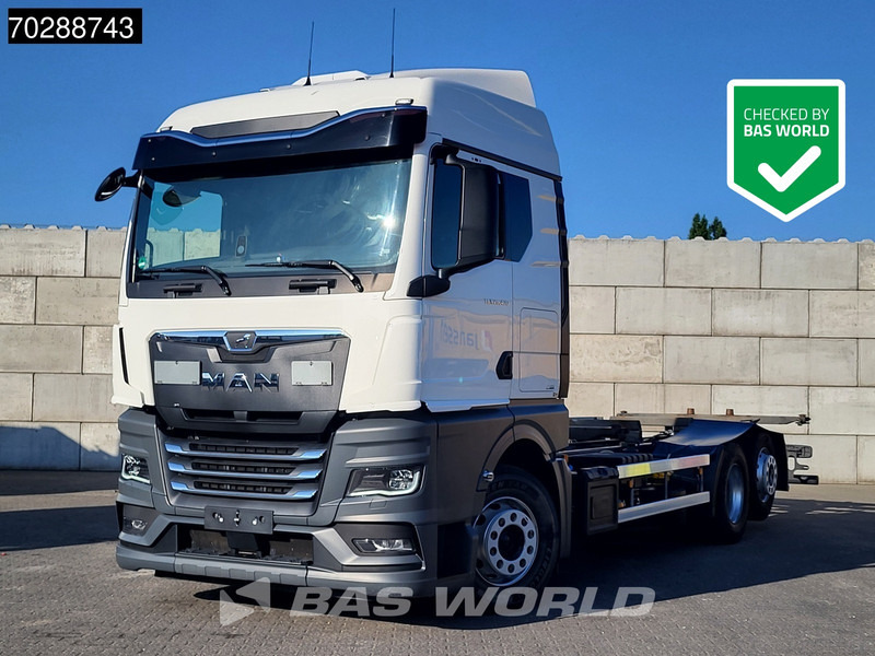 MAN TGX 26.470 6X2 BDF Retarder Lift-Axle LED Standairco Automatic Euro 6 - Контейнеровоз/ Сменна каросерия камион: снимка 1 MAN TGX 26.470 6X2 BDF Retarder Lift-Axle LED Standairco Automatic Euro 6 - Контейнеровоз/ Сменна каросерия камион: снимка 1