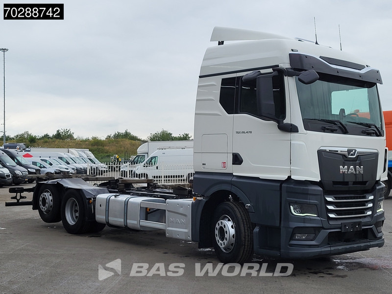 MAN TGX 26.470 6X2 Retarder BDF Standairco Lift-Axle Automatic LED Euro 6 - Контейнеровоз/ Сменна каросерия камион: снимка 3 MAN TGX 26.470 6X2 Retarder BDF Standairco Lift-Axle Automatic LED Euro 6 - Контейнеровоз/ Сменна каросерия камион: снимка 3