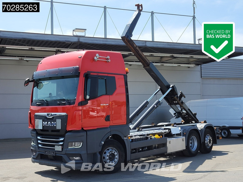 MAN TGX 26.470 TGX 6X2 21 Tonnes VDL hooklift Retarder Lift+Lenkachse ACC Navi Euro 6 - Мултилифт с кука камион: снимка 1 MAN TGX 26.470 TGX 6X2 21 Tonnes VDL hooklift Retarder Lift+Lenkachse ACC Navi Euro 6 - Мултилифт с кука камион: снимка 1