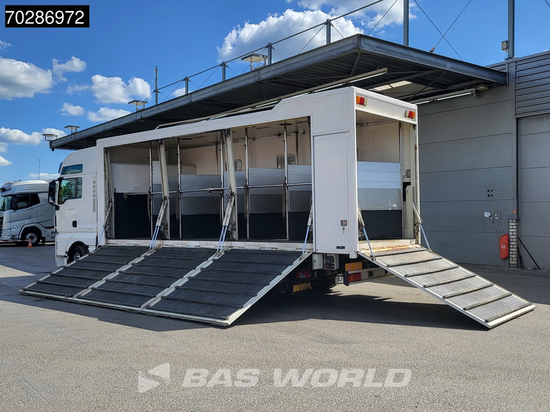 MAN TGX 26.480 TGX 6X2 NL-Truck BDF HorseTransport Lift+steering axle Standklima Automatic Xenon Alcoa´s Euro 5 - Контейнеровоз/ Сменна каросерия камион: снимка 2 MAN TGX 26.480 TGX 6X2 NL-Truck BDF HorseTransport Lift+steering axle Standklima Automatic Xenon Alcoa´s Euro 5 - Контейнеровоз/ Сменна каросерия камион: снимка 2