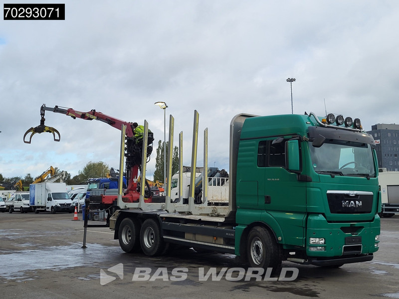 MAN TGX 26.540 6X4 TAJFUN L150Z.96 woodcrane Holztransport Manual Retarder Euro 5 - Камион за дърва, Камион с кран: снимка 3 MAN TGX 26.540 6X4 TAJFUN L150Z.96 woodcrane Holztransport Manual Retarder Euro 5 - Камион за дърва, Камион с кран: снимка 3