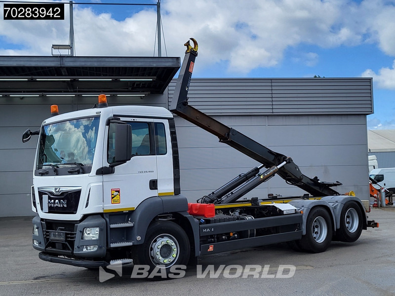 MAN TGX 28.460 6X2 20tons Marrel hooklift Lift axle Automatic Euro 6 - Мултилифт с кука камион: снимка 2 MAN TGX 28.460 6X2 20tons Marrel hooklift Lift axle Automatic Euro 6 - Мултилифт с кука камион: снимка 2