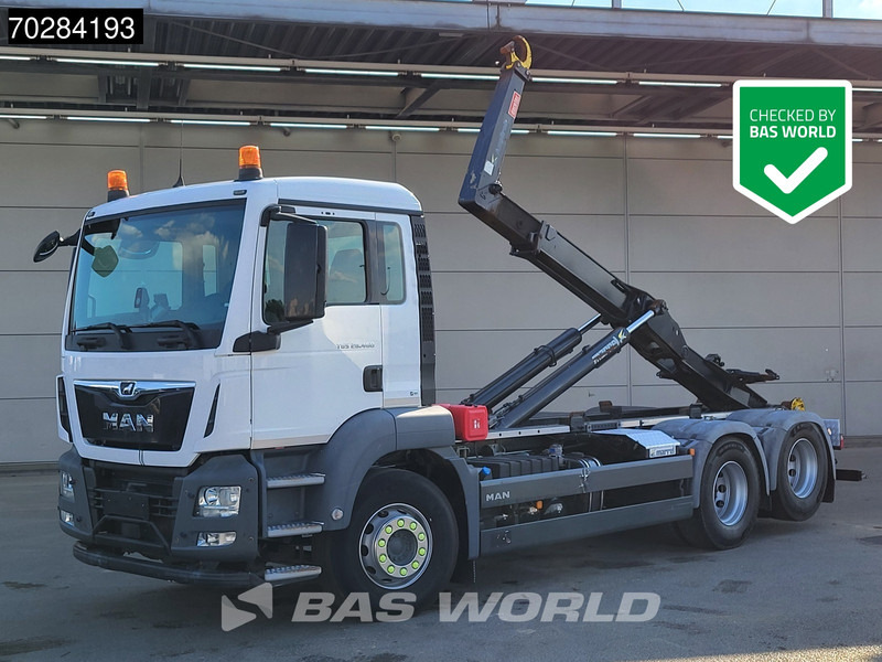 MAN TGX 28.460 6X2 MARREL AL20 S56 Hooklift Liftaxle Automatic Euro 6 - Мултилифт с кука камион: снимка 1 MAN TGX 28.460 6X2 MARREL AL20 S56 Hooklift Liftaxle Automatic Euro 6 - Мултилифт с кука камион: снимка 1