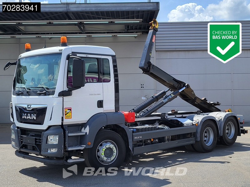 MAN TGX 28.460 6X2 Marrel AL20 S56 hooklift Automatic LiftAsche Euro 6 - Мултилифт с кука камион: снимка 1 MAN TGX 28.460 6X2 Marrel AL20 S56 hooklift Automatic LiftAsche Euro 6 - Мултилифт с кука камион: снимка 1