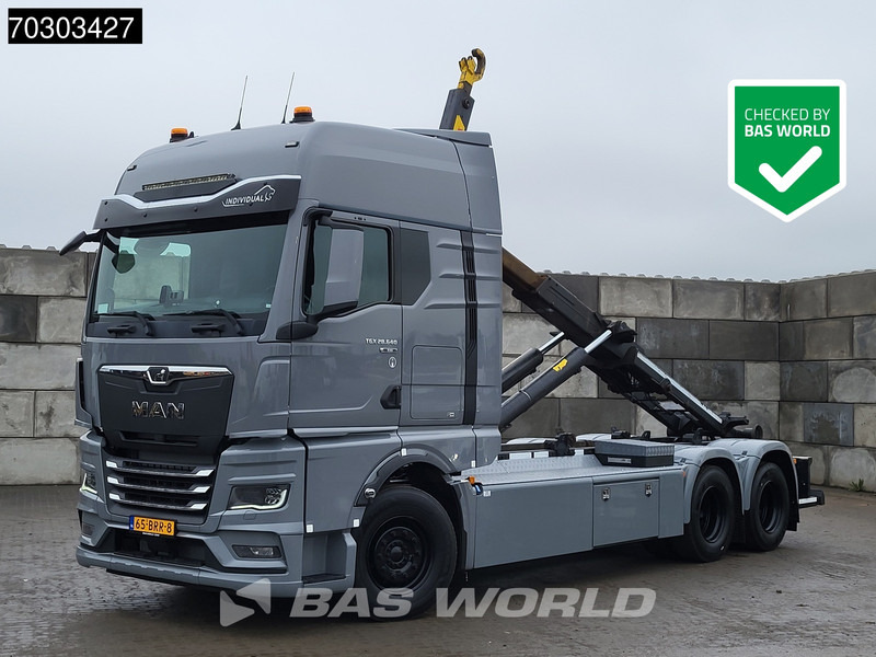 MAN TGX 28.640 TGX 6X2 NL-Truck APK Hyva 26-60-S containersystem Lift-axle Automatic Euro 6 - Мултилифт с кука камион: снимка 1 MAN TGX 28.640 TGX 6X2 NL-Truck APK Hyva 26-60-S containersystem Lift-axle Automatic Euro 6 - Мултилифт с кука камион: снимка 1