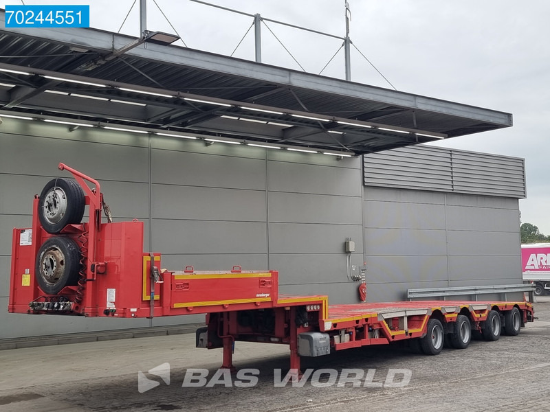 MEUSBURGER MTS-4 2xAusziehbar bis 21M Lift + 4xLenkachse - Нискорамна площадка полуремарке: снимка 5 MEUSBURGER MTS-4 2xAusziehbar bis 21M Lift + 4xLenkachse - Нискорамна площадка полуремарке: снимка 5