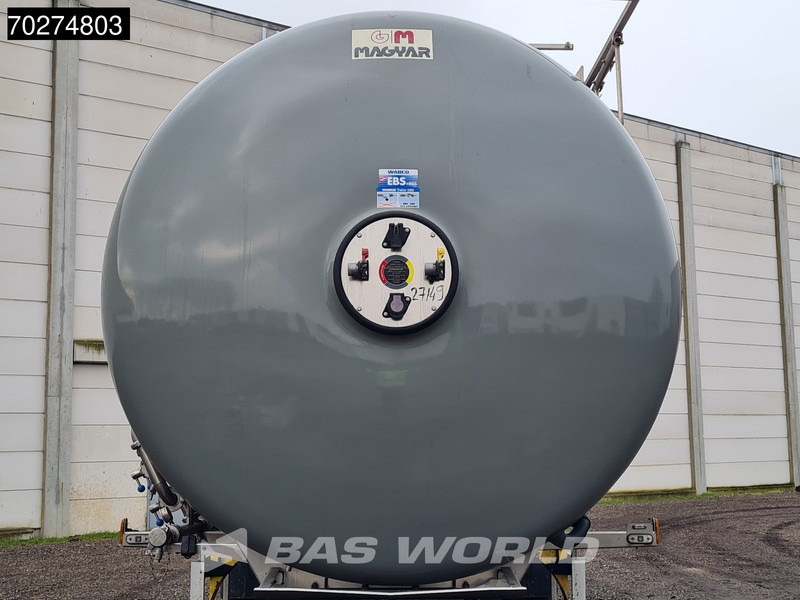 Magyar SR A1 Food 2 comp Inox steel Liftachse - Полуремарке цистерна: снимка 3 Magyar SR A1 Food 2 comp Inox steel Liftachse - Полуремарке цистерна: снимка 3